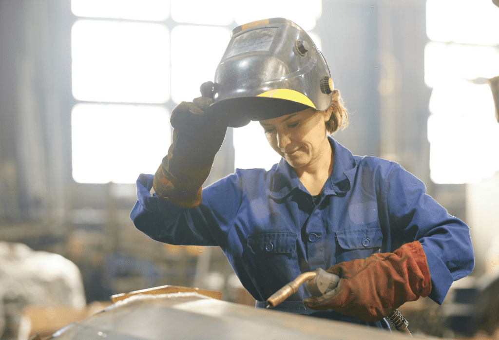 welder at work